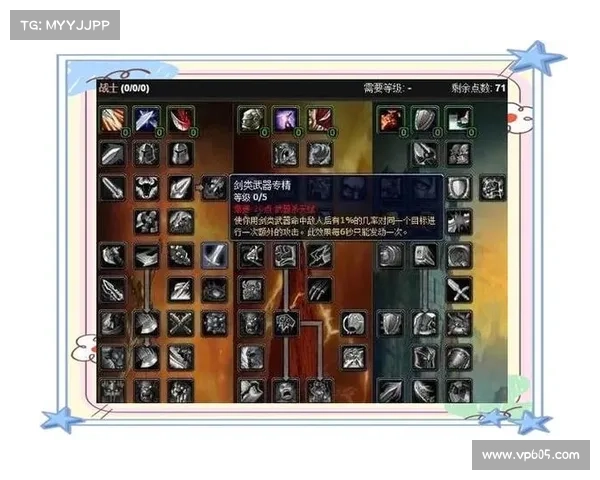 魔兽世界潜行者：单手剑武器专精